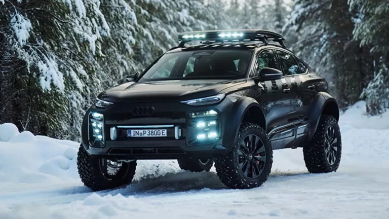 Koncepcija „Audi Q6 E-Tron Off-Road“ erzina laukinį tvirtą elektromobilį