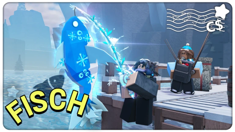 Nauji Roblox Fisch kodai: 2025 m. sausio mėn
