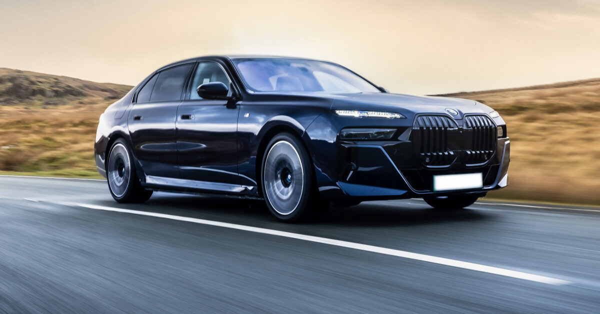 „BMW 7“ serijos bandymo važiavimas