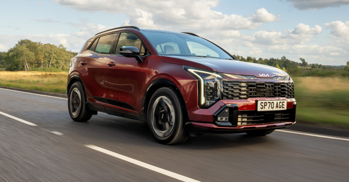 Kia Sportage bandomasis važiavimas 2025 m