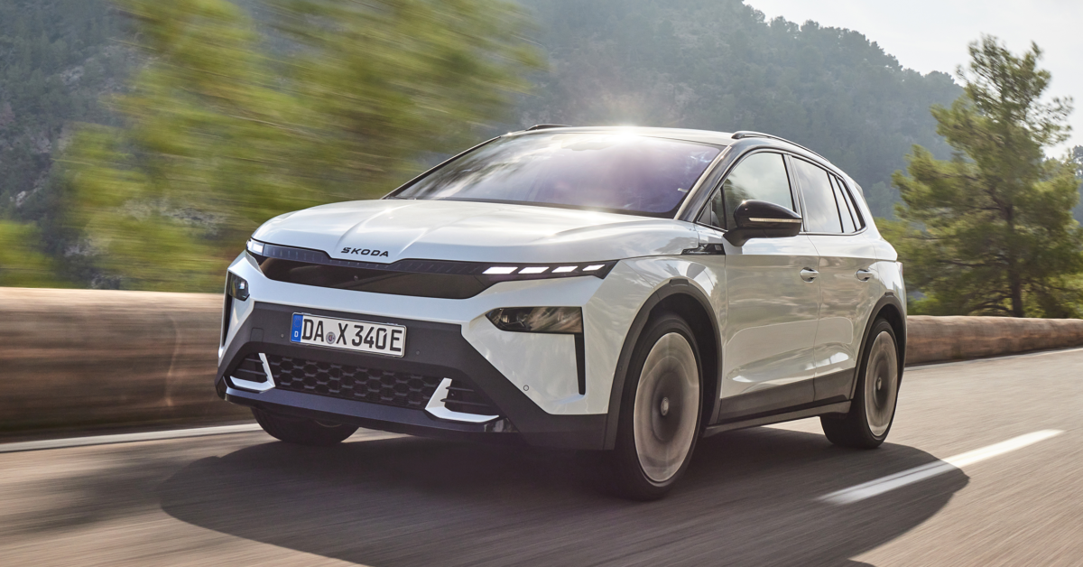 Parduodama nauja elektrinė Škoda Elroq