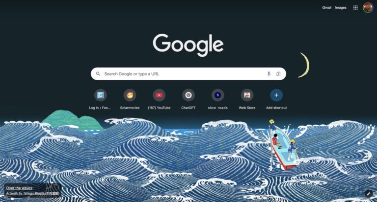Tinkinkite „Google Chrome“: pakeiskite foną ir įgalinkite tamsią režimą