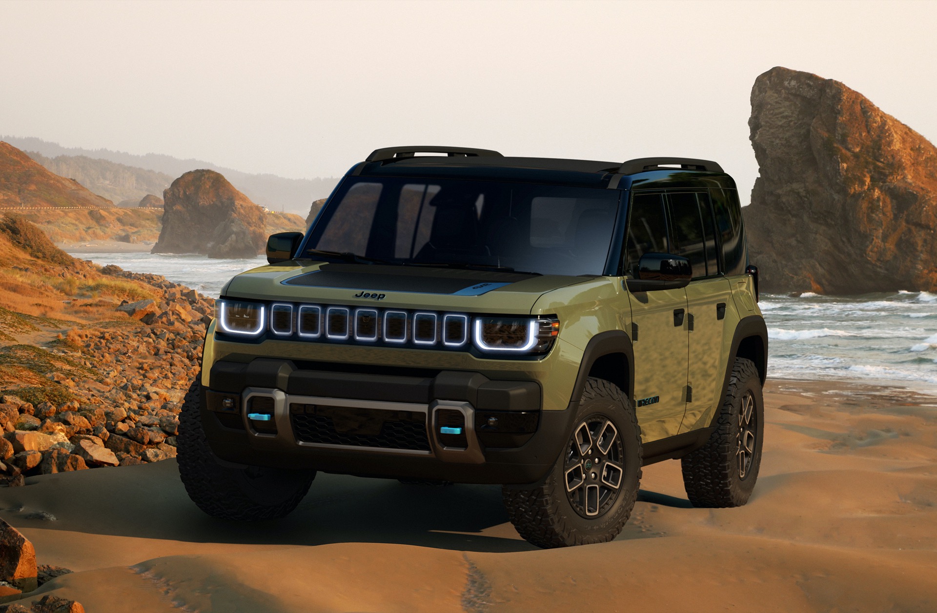 „Jeep“ turi tris naujus modelius ir ateina jėgos pavaros