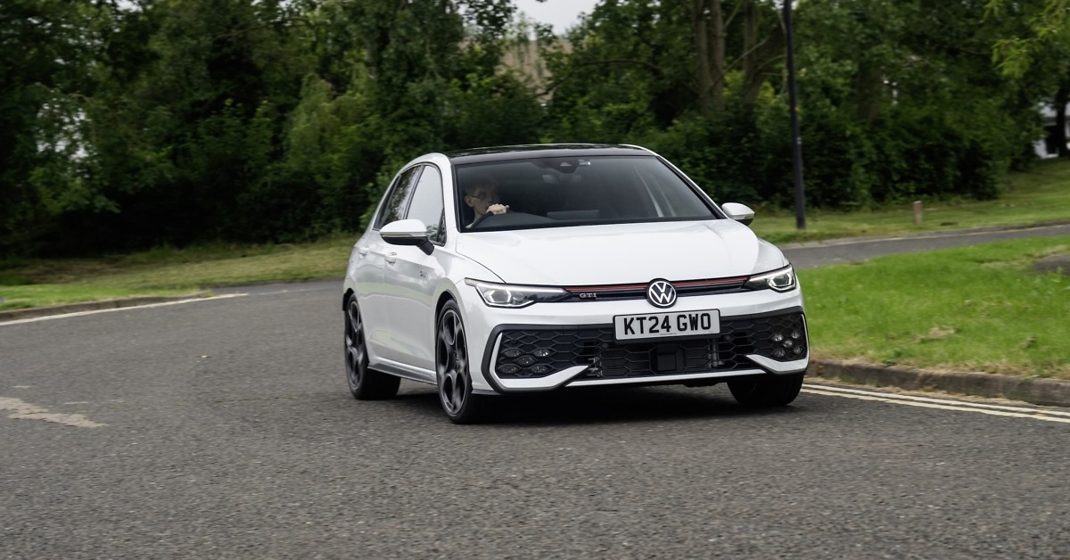 Volkswagen Golf GTI apžvalga – pirmasis važiavimas JK