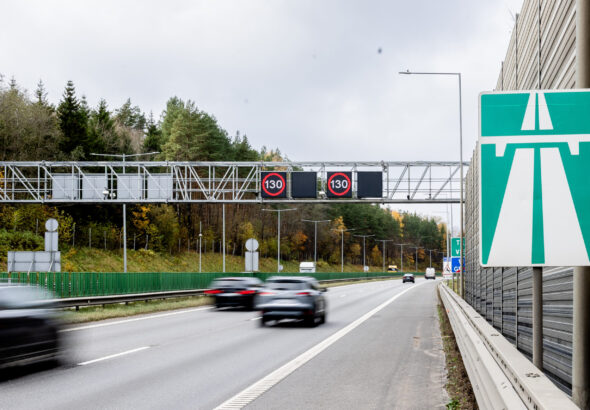Modernizuotame „Via Baltica“ ruože planuojama įdiegti išmaniąsias greičio valdymo ir