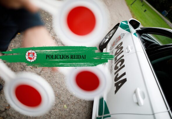 Policijos prevencinės priemonės šalies keliuose rugsėjo mėnesį
