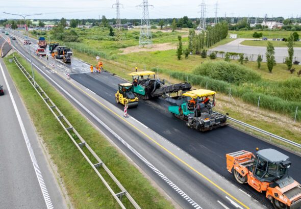Pradedamas tvarkyti kelias A3 Vilnius–Minskas: investicijos sieks daugiau kaip 1,9