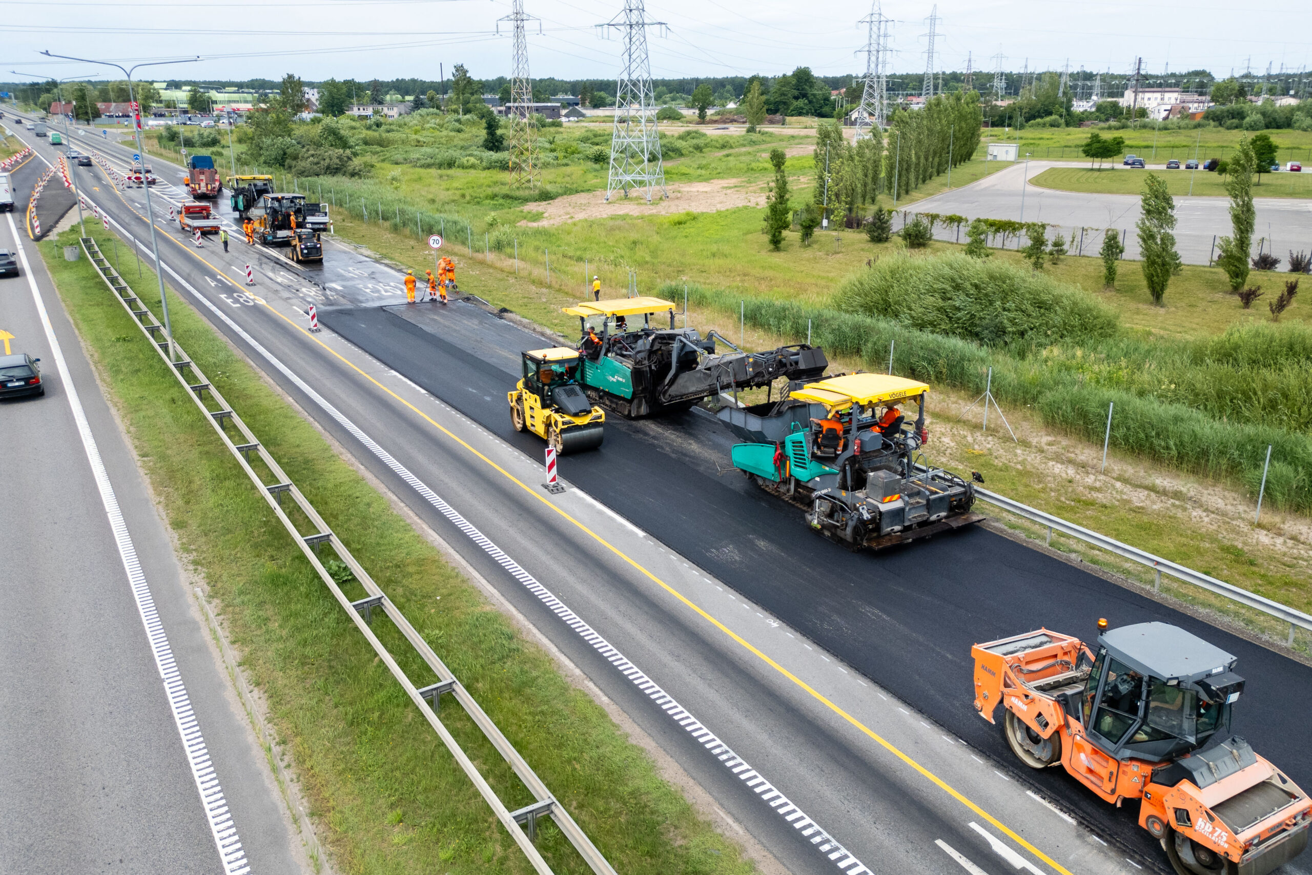 Pradedamas tvarkyti kelias A3 Vilnius–Minskas: investicijos sieks daugiau kaip 1,9