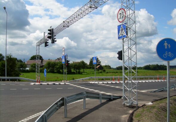 Susisiekimo ministras Juras Taminskas grąžina žalią mirksintį šviesoforo signalą