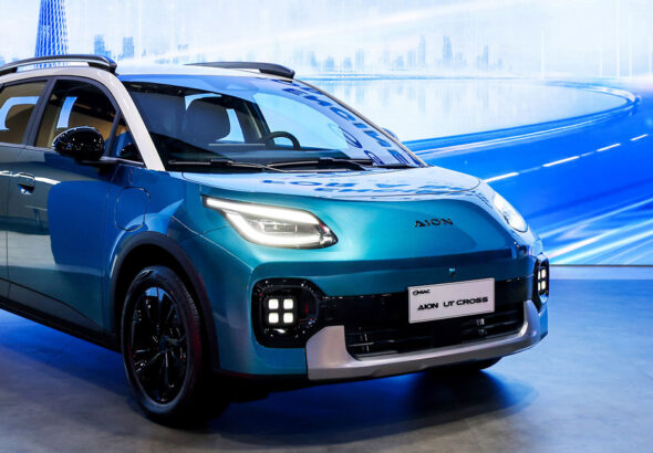 New Aion UT Cross electric crossover to arrive next year