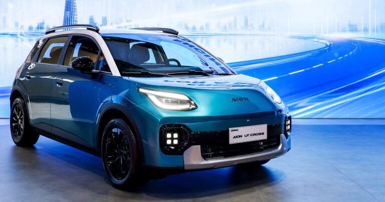 New Aion UT Cross electric crossover to arrive next year