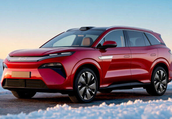 New BYD Atto 8 electric SUV unveiled
